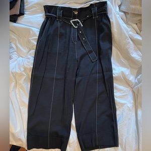 Ganni wide leg loose trousers